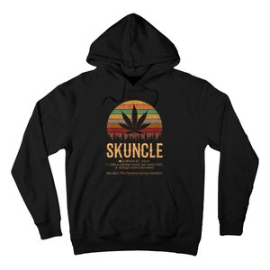 Skunkle Weed Smoker Funny Weed Marijuana Hoodie