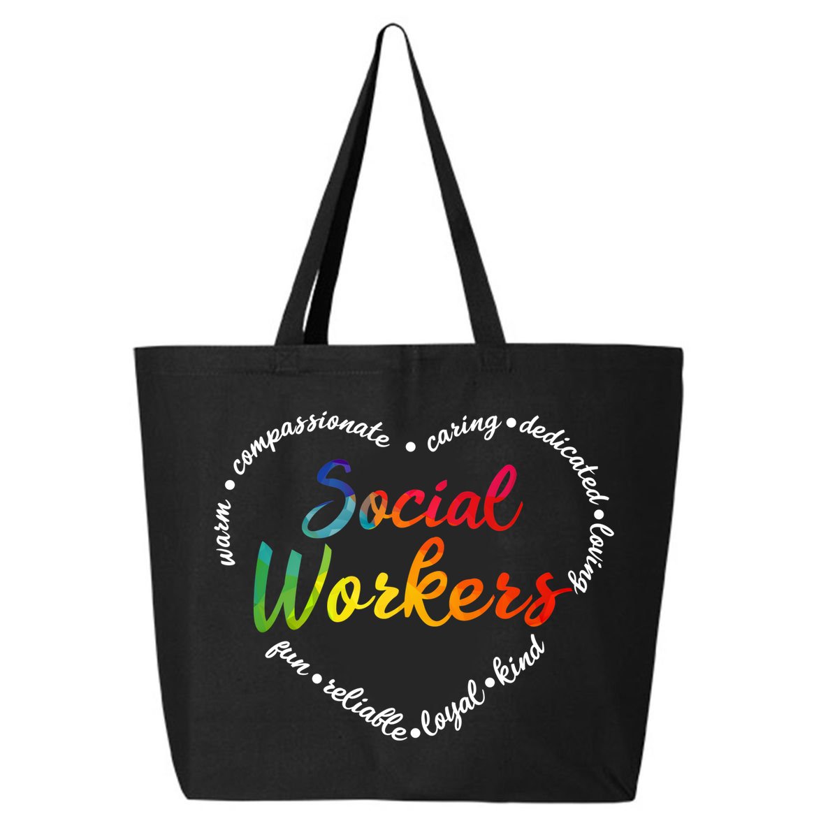 Social Worker Social Work Caseworker Public Servant Themed Gift 25L Jumbo Tote