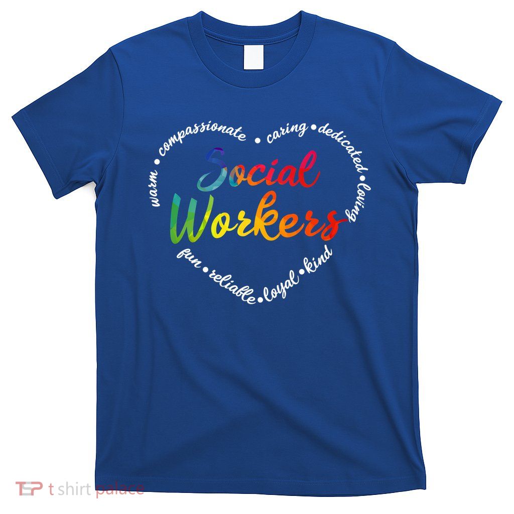 Social Worker Social Work Caseworker Public Servant Themed Gift T-Shirt