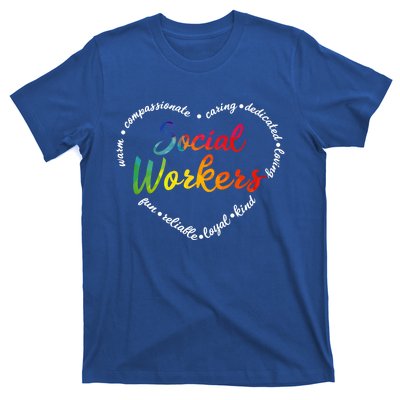 Social Worker Social Work Caseworker Public Servant Themed Gift T-Shirt