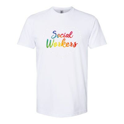 Social Worker Social Work Caseworker Public Servant Themed Gift Softstyle® CVC T-Shirt