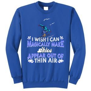 Skiing Winter Sports Gift Magical Skier Ski Mountains Skiing Gift Sweatshirt