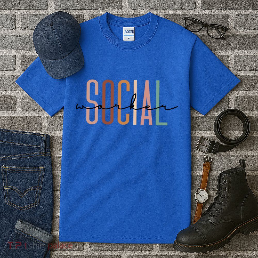 Social Worker Social Work Life Coworker Gift Tall T-Shirt