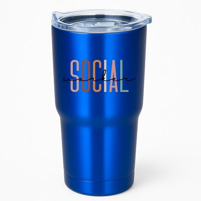 Social Worker Social Work Life Coworker Gift Tumbler