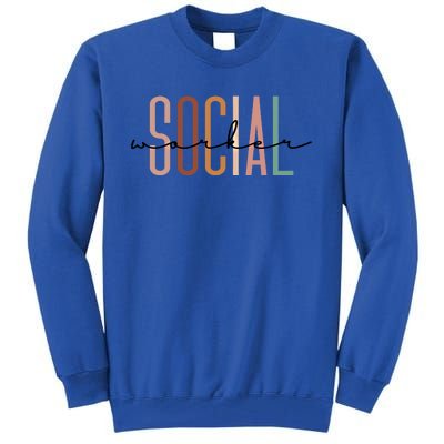 Social Worker Social Work Life Coworker Gift Tall Sweatshirt