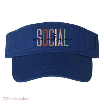 Social Worker Social Work Life Coworker Gift Visor
