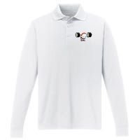 Sushi Weightlifting Performance Long Sleeve Polo