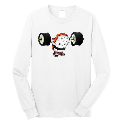 Sushi Weightlifting Long Sleeve Shirt