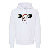 Sushi Weightlifting Premium Hoodie