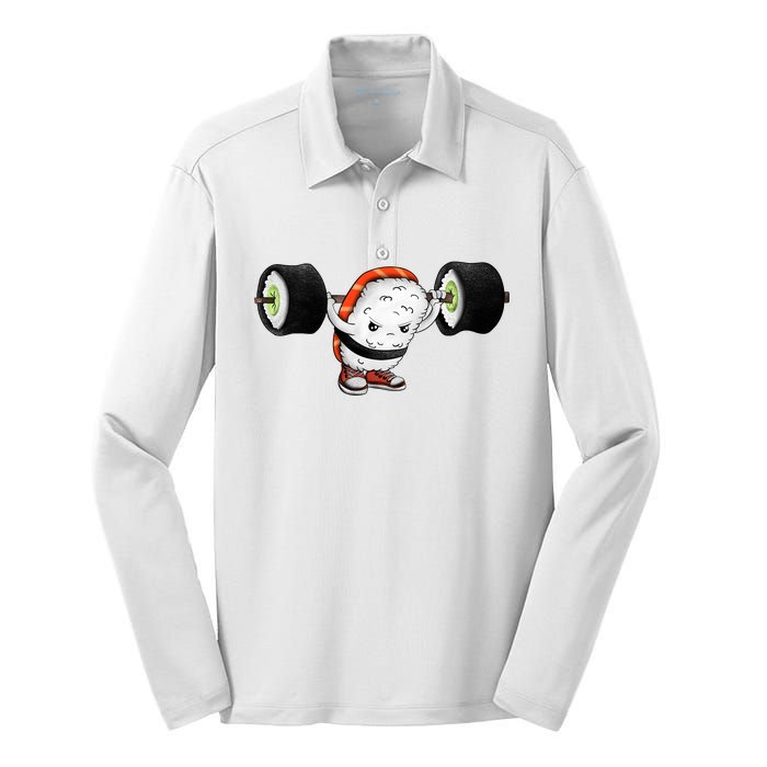 Sushi Weightlifting Silk Touch Performance Long Sleeve Polo