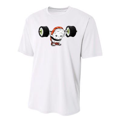 Sushi Weightlifting Performance Sprint T-Shirt