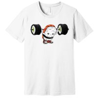 Sushi Weightlifting Premium T-Shirt