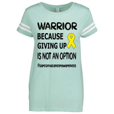 Sarcoma Warrior Sarcoma Cancer Survivor Gift Enza Ladies Jersey Football T-Shirt