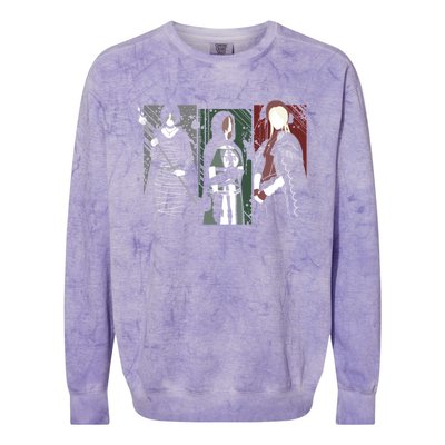 Souls Waifus Colorblast Crewneck Sweatshirt