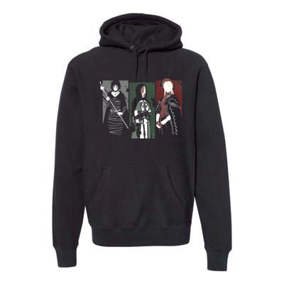 Souls Waifus Premium Hoodie