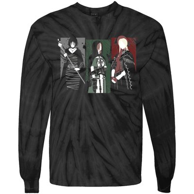 Souls Waifus Tie-Dye Long Sleeve Shirt