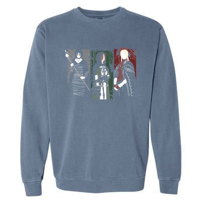 Souls Waifus Garment-Dyed Sweatshirt