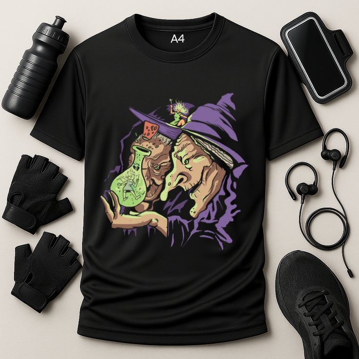 Scary Witch Performance Shirt