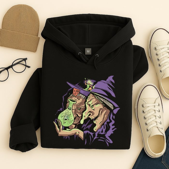 Scary Witch Hoodie