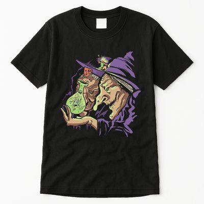 Scary Witch Tall T-Shirt