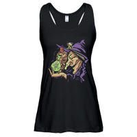 Scary Witch Ladies Essential Flowy Tank