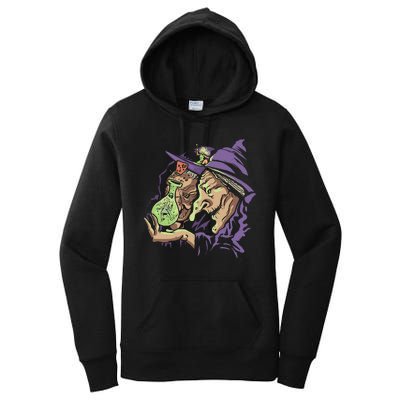 Scary Witch Women's Pullover Hoodie