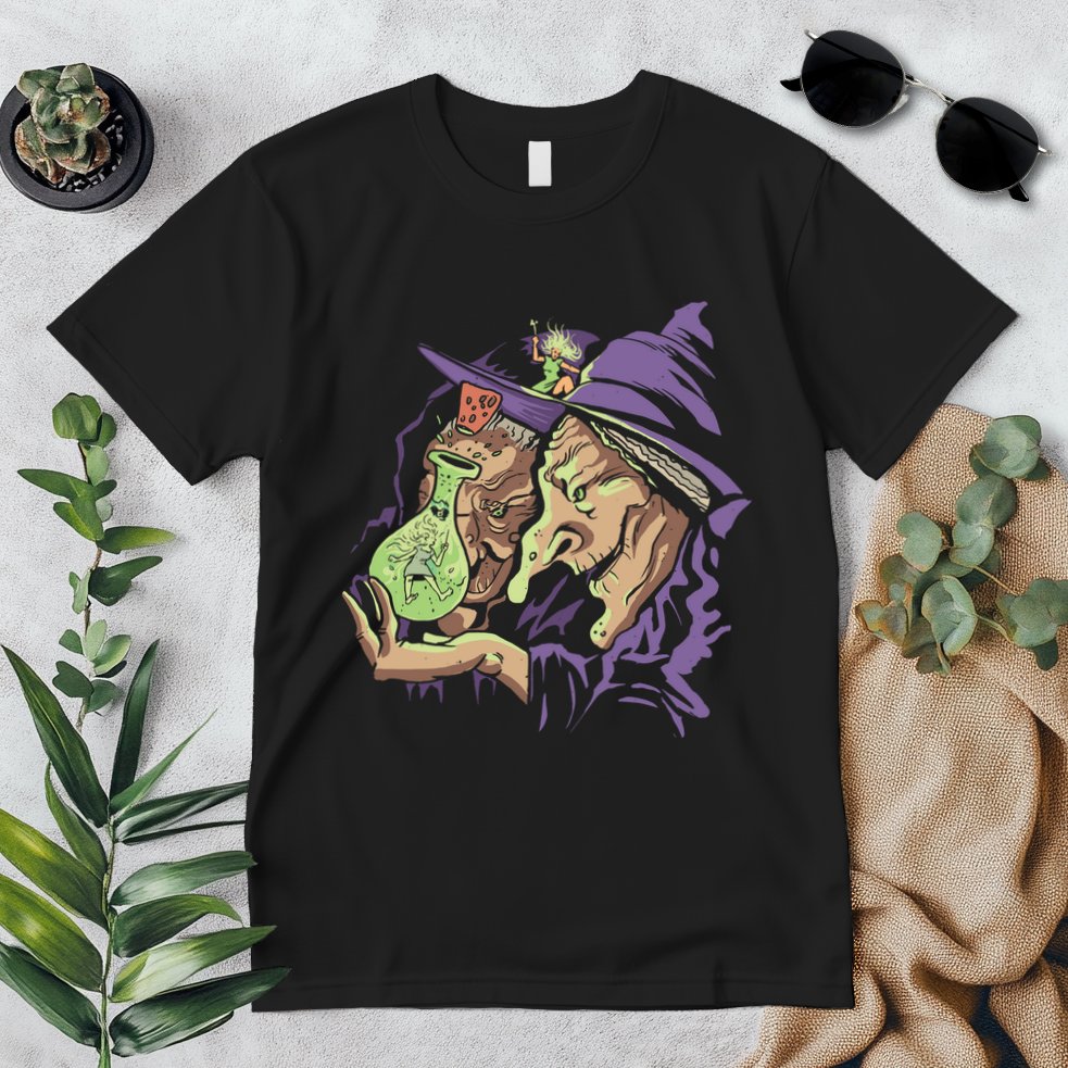 Scary Witch Premium T-Shirt