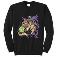 Scary Witch Tall Sweatshirt