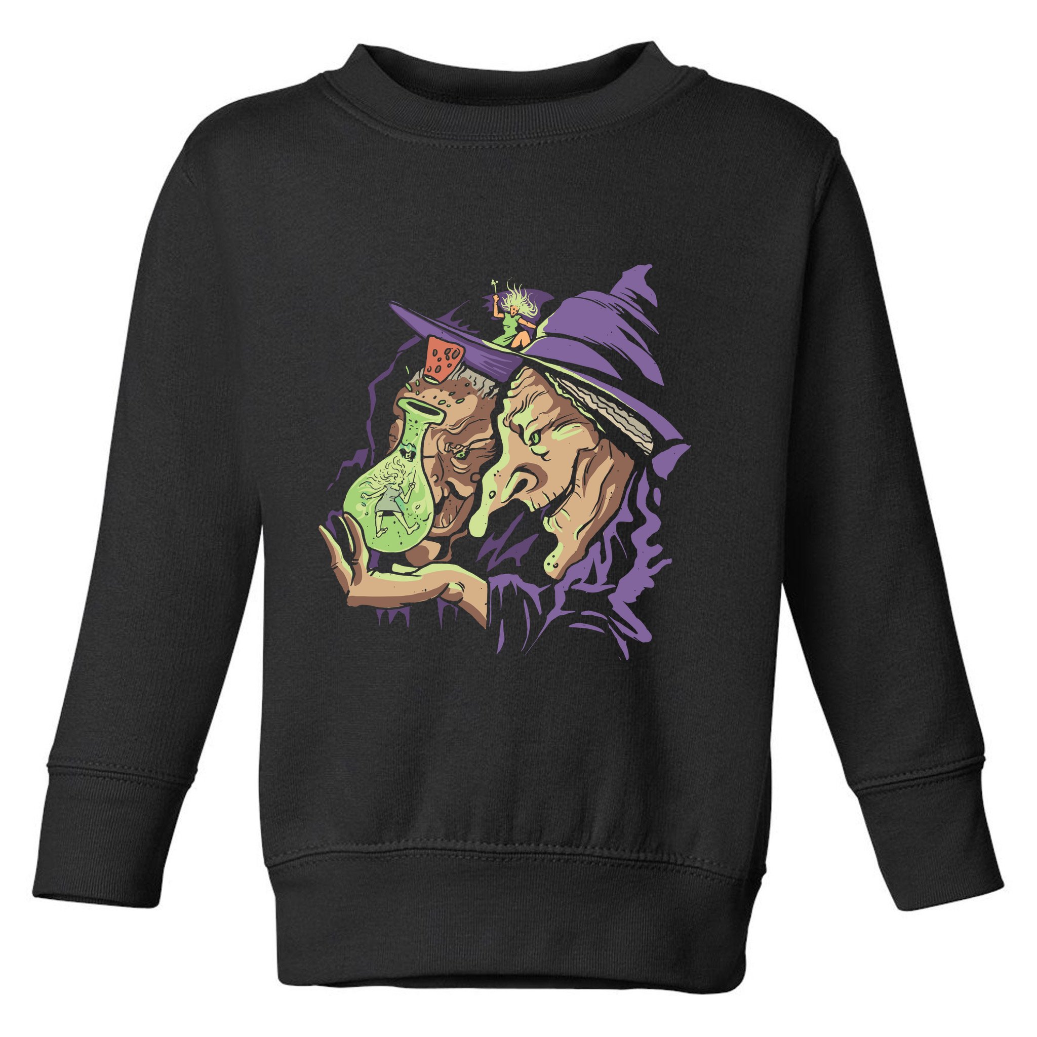 Scary Witch Toddler Sweatshirt