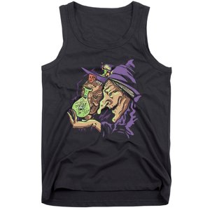 Scary Witch Tank Top