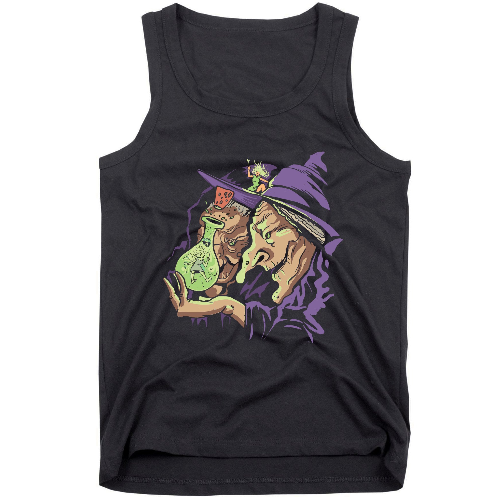 Scary Witch Tank Top