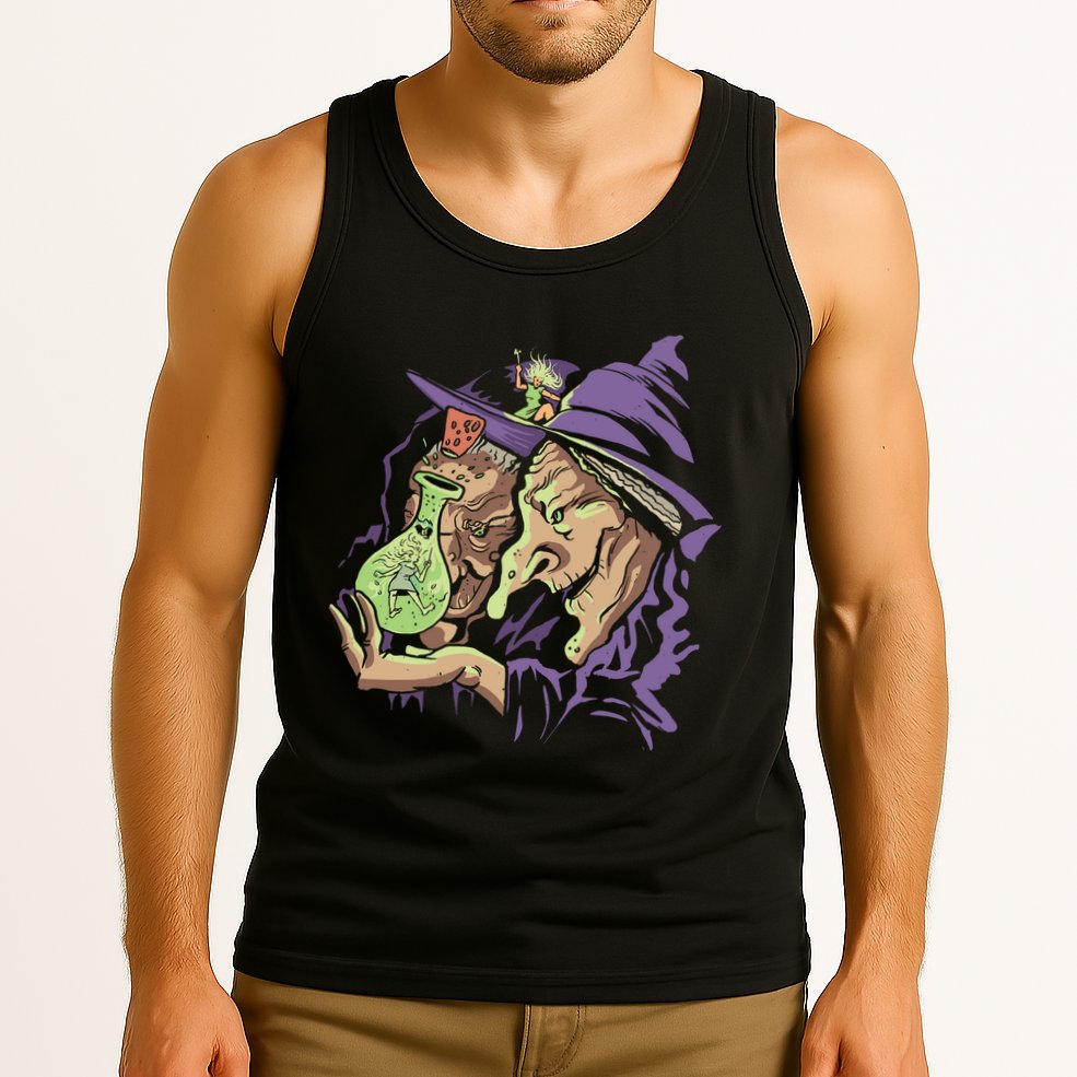 Scary Witch Tank Top