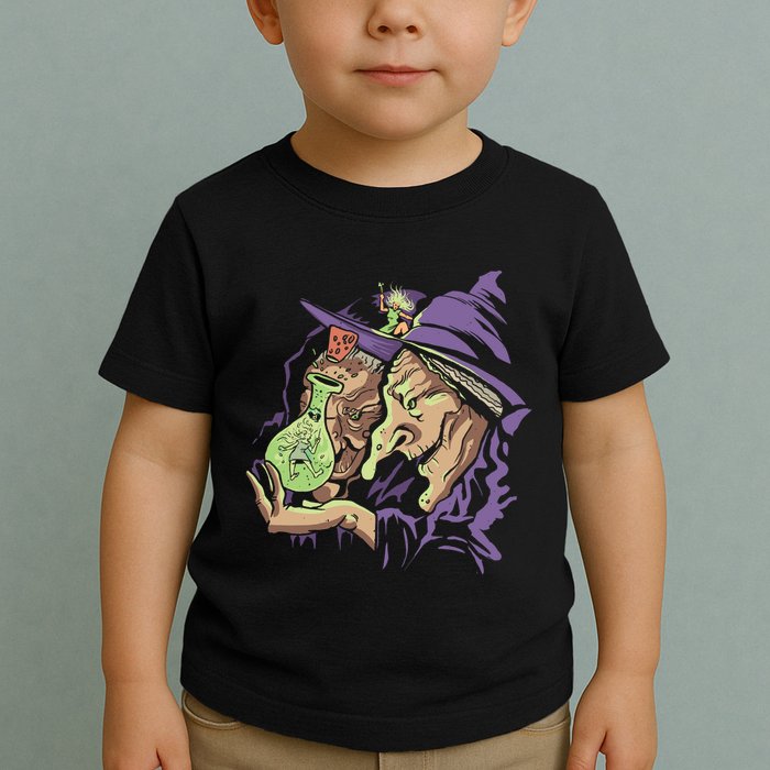 Scary Witch Toddler T-Shirt