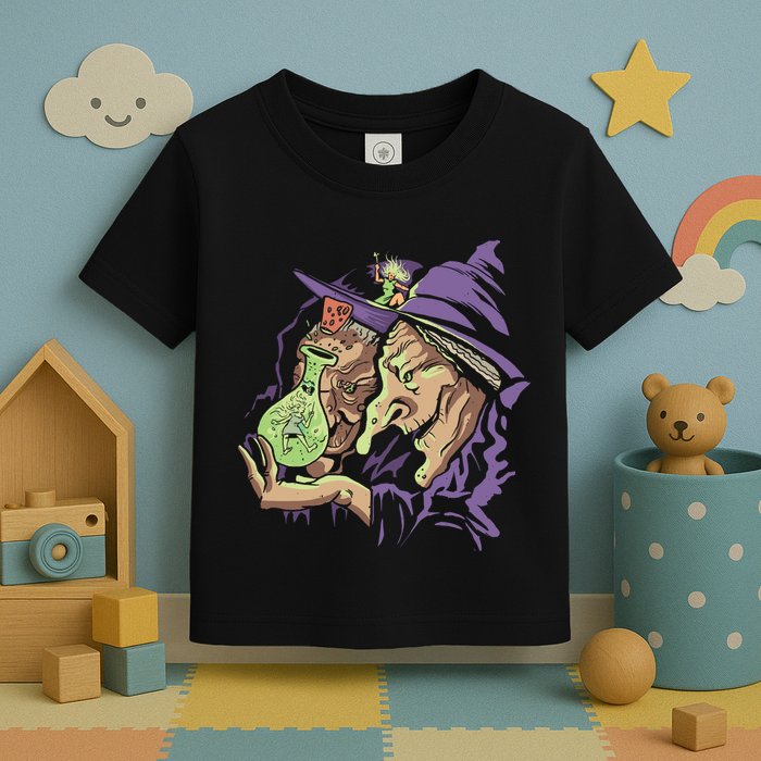 Scary Witch Toddler T-Shirt