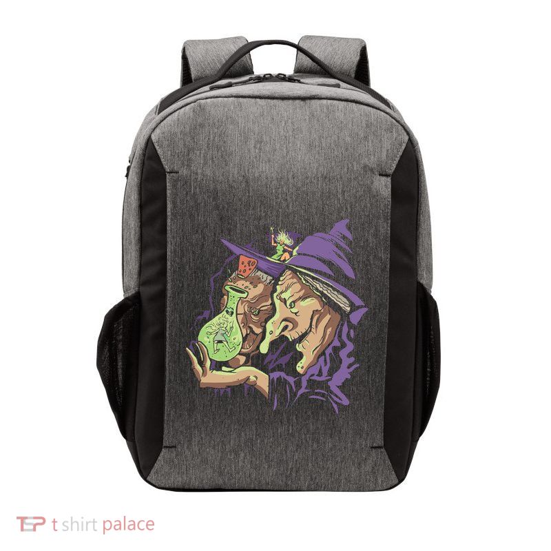 Scary Witch Vector Backpack