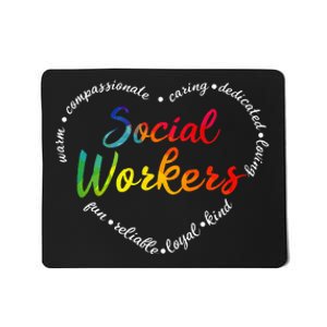 Social Worker Social Work Caseworker Public Servant Themed Mousepad