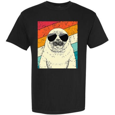 Seal With Sunglasses Animal Lovers Garment-Dyed Heavyweight T-Shirt