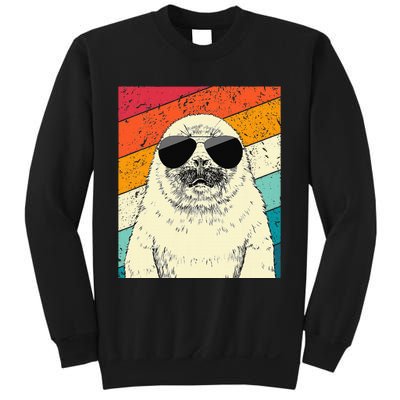 Seal With Sunglasses Animal Lovers Sweatshirt