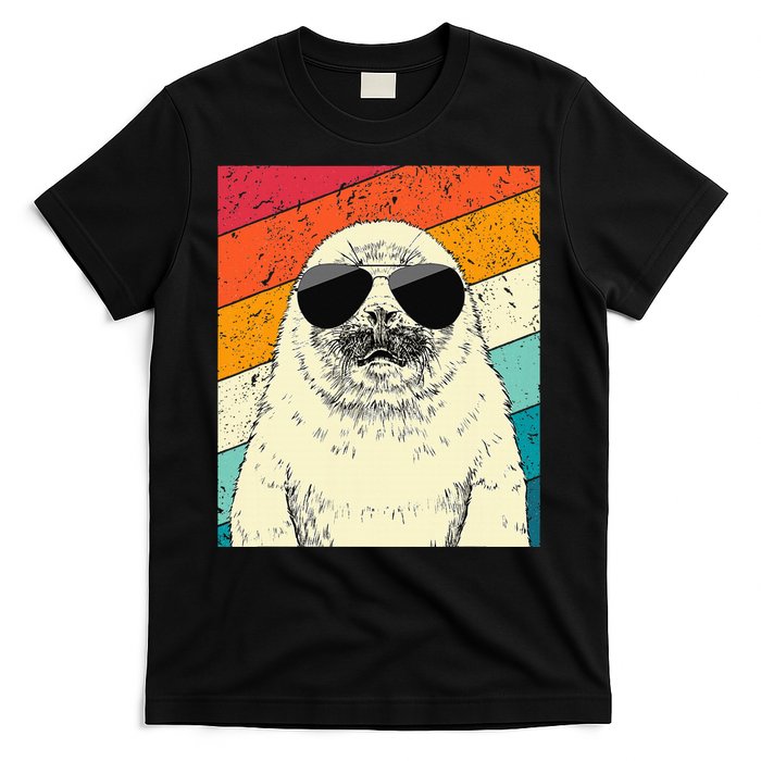 Seal With Sunglasses Animal Lovers T-Shirt