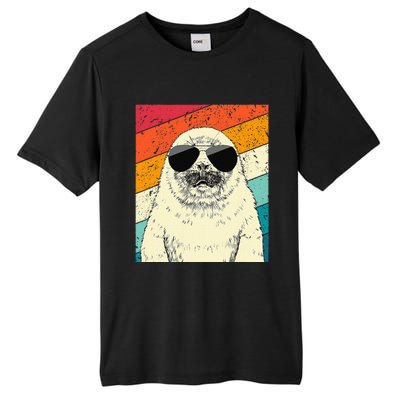 Seal With Sunglasses Animal Lovers Tall Fusion ChromaSoft Performance T-Shirt