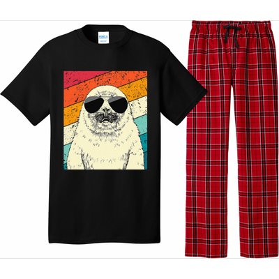 Seal With Sunglasses Animal Lovers Pajama Set