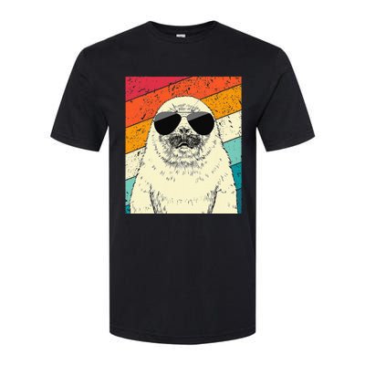 Seal With Sunglasses Animal Lovers Softstyle CVC T-Shirt