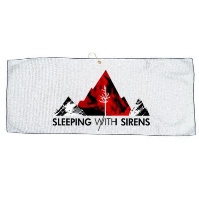 Sleeping With Sirens Mountain Large Microfiber Waffle Golf Towel