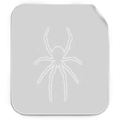 Spider Web Spider Lover Gift Lazy Halloween Costume Permanent Decal Sticker