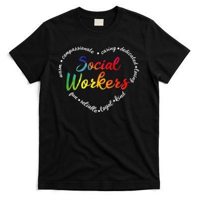 Social Worker Social Work Caseworker Public Servant Themed T-Shirt