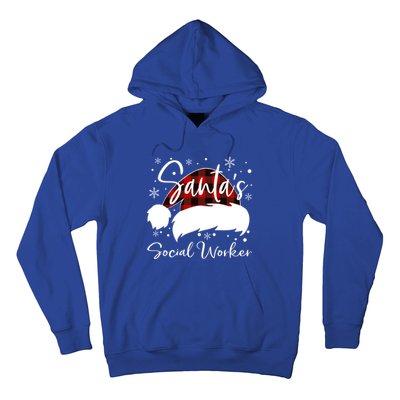 Social Worker Santas Favorite Nurse Social Worker Elf Love Cute Gift Hoodie