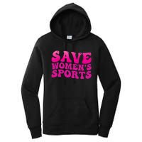 Save Wo's Sports Act ProtectWomensSports Support Groovy Women's Pullover Hoodie