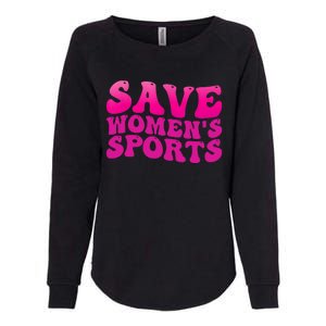 Save Wo's Sports Act ProtectWomensSports Support Groovy Womens California Wash Sweatshirt