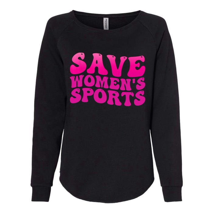 Save Wo's Sports Act ProtectWomensSports Support Groovy Womens California Wash Sweatshirt