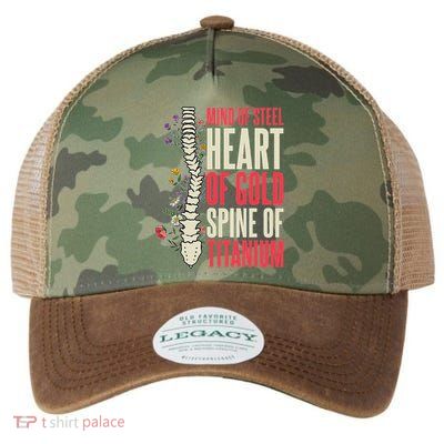 Scoliosis Warrior Scoliosis Surgery Recovery Legacy Tie Dye Trucker Hat